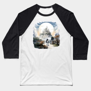 The White One Arrives at the Tower of Guard - Fantasy Baseball T-Shirt